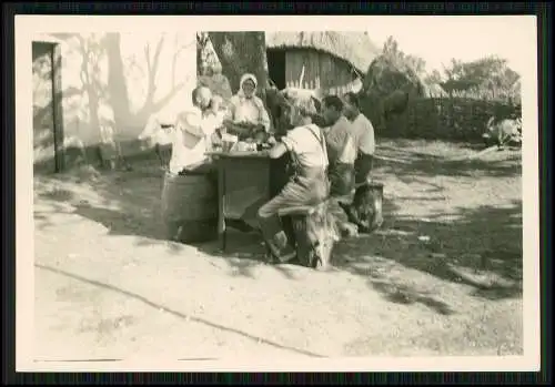 8x Foto Soldaten Wehrmacht Dorf Quartier Polnische und Russische Bauerngehöfte