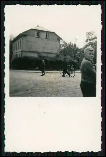 12x Foto Mölln ? im Herzogtum Lauenburg Schule Junge Jungs Lehrer Schulhof 1938