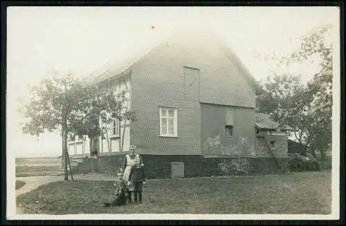 Foto AK Kleiner Bauernhof um 1930 Rhein-Sieg Kreis Westerwaldkreis