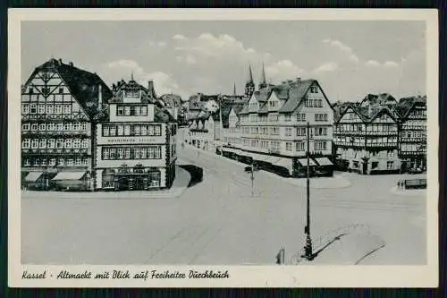 6x alte AK Ansichtskarte Postkarte Kassel in Hessen, diverse Ansichten vor 1945