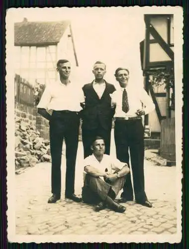 9x Foto Dorf in Hessen um 1940 Umzug mit Musik Feierlichkeiten und vieles mehr