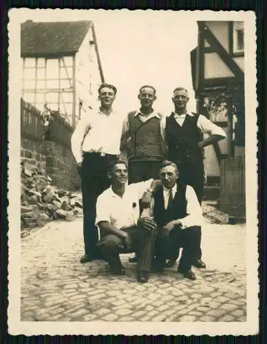 9x Foto Dorf in Hessen um 1940 Umzug mit Musik Feierlichkeiten und vieles mehr