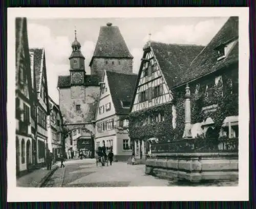 12x alte Fotos Rothenburg ob der Tauber Mittelfranken diverse Ansichten um 1940