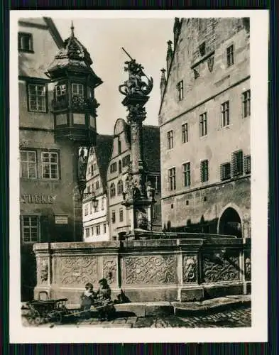 12x alte Fotos Rothenburg ob der Tauber Mittelfranken diverse Ansichten um 1940