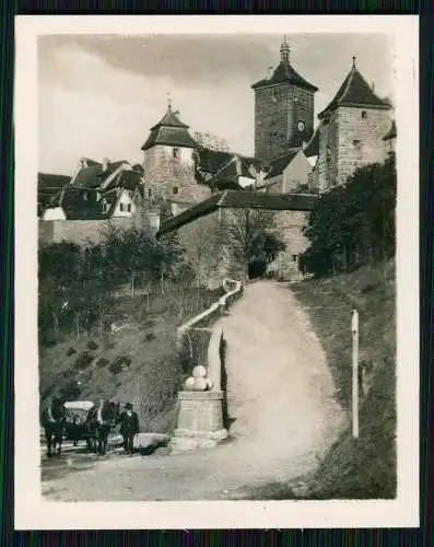 12x alte Fotos Rothenburg ob der Tauber Mittelfranken diverse Ansichten um 1940