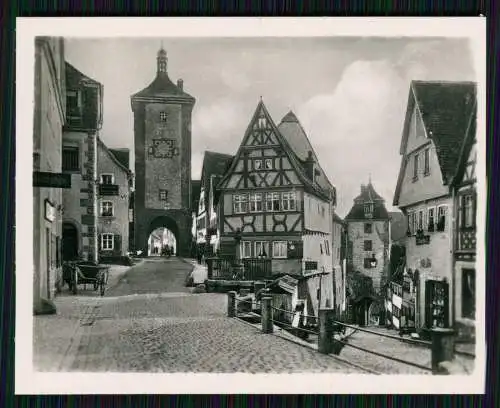 12x alte Fotos Rothenburg ob der Tauber Mittelfranken diverse Ansichten um 1940