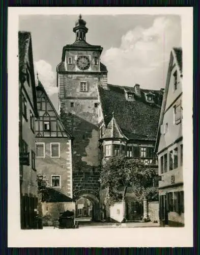 12x alte Fotos Rothenburg ob der Tauber Mittelfranken diverse Ansichten um 1940