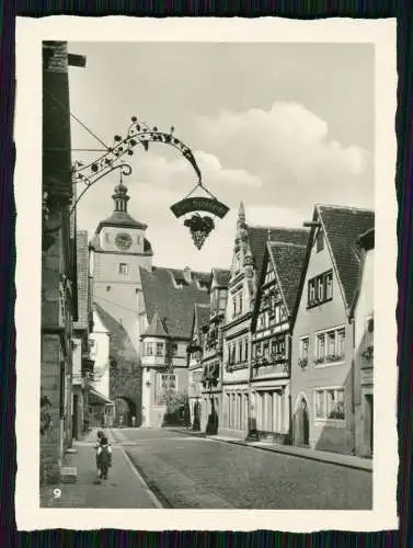 12x alte Fotos Rothenburg ob der Tauber Mittelfranken diverse Ansichten um 1940.