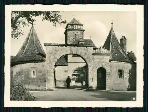 12x alte Fotos Rothenburg ob der Tauber Mittelfranken diverse Ansichten um 1940.