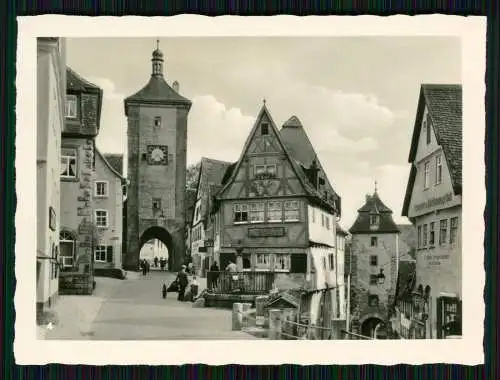 12x alte Fotos Rothenburg ob der Tauber Mittelfranken diverse Ansichten um 1940.
