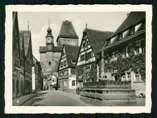 12x alte Fotos Rothenburg ob der Tauber Mittelfranken diverse Ansichten um 1940.