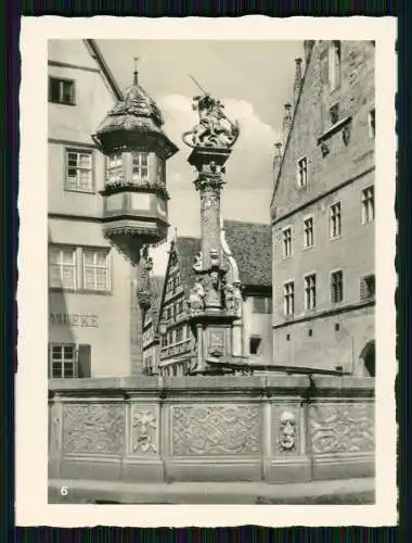 12x alte Fotos Rothenburg ob der Tauber Mittelfranken diverse Ansichten um 1940.