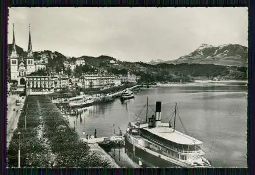 9x Foto Luzern Stadt in der Schweiz diverse Ansichten um 1940