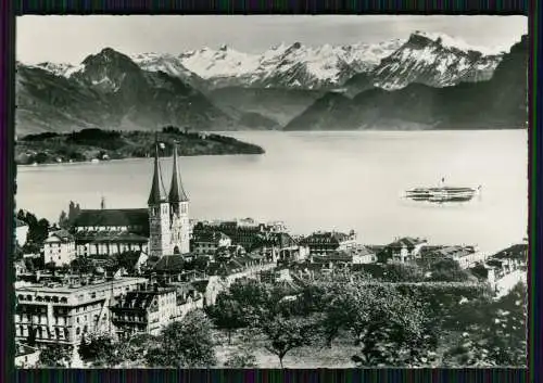 9x Foto Luzern Stadt in der Schweiz diverse Ansichten um 1940