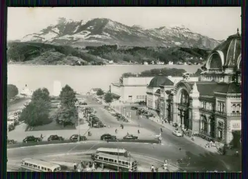 9x Foto Luzern Stadt in der Schweiz diverse Ansichten um 1940