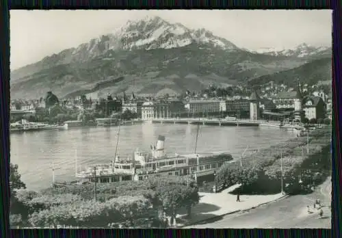 9x Foto Luzern Stadt in der Schweiz diverse Ansichten um 1940