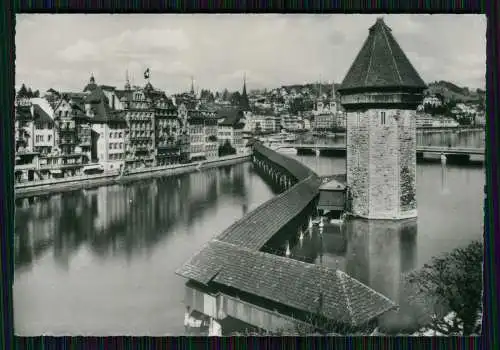 9x Foto Luzern Stadt in der Schweiz diverse Ansichten um 1940