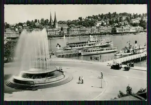 9x Foto Luzern Stadt in der Schweiz diverse Ansichten um 1940