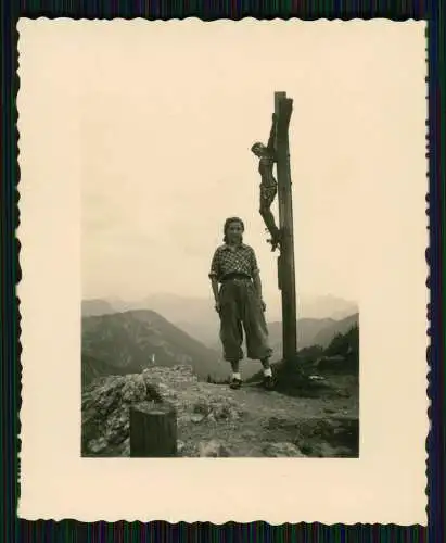 13x Foto Jungs kurze Hose Mädchen mit Zöpfe Bayern Reise Wandern Berg-Gipfel uvm