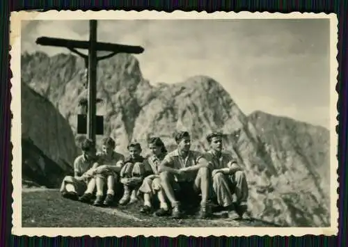 16x Foto Jungs kurze Hose Mädchen mit Zöpfe Bayern Reise Wandern Berg-Gipfel uvm