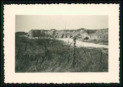 2x Foto Bunker Shelter Fort Belgien Frankreich 1941-42