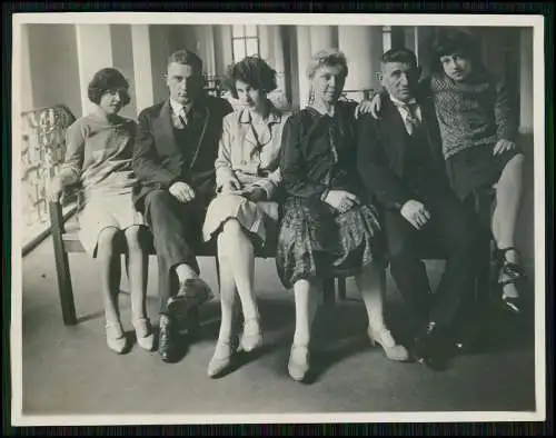 13x alte Foto junge Damen um 1930 schöne Kleider und Röcke elegante Mode