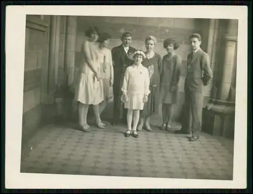 13x alte Foto junge Damen um 1930 schöne Kleider und Röcke elegante Mode