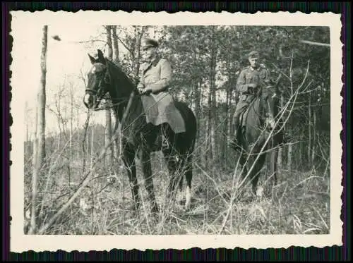 11x Foto Soldaten Wehrmacht Regiment Pferde Vormarsch Belgien Frankreich