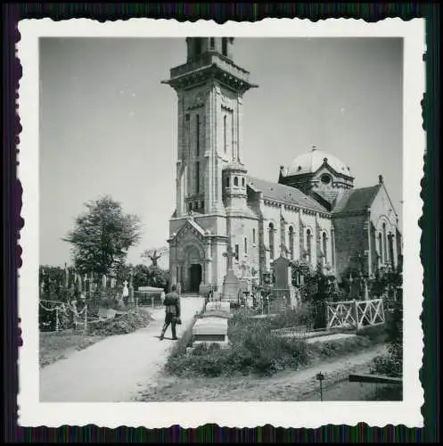 Foto Kirche Kathedrale Gräber Kreuze Ostfront 1942