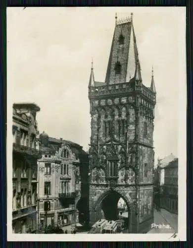 14x Foto und AK alte Ansichtskarte Postkarte Praha Prag, diverse Ansichten