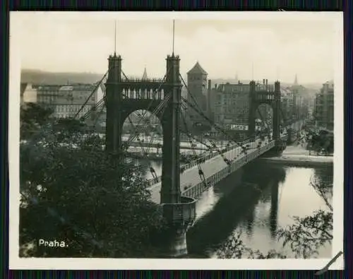 14x Foto und AK alte Ansichtskarte Postkarte Praha Prag, diverse Ansichten