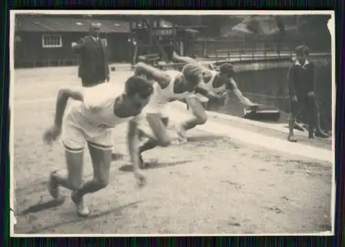 18x Foto Junge Männer Jungs Leichtathletik Sportler auf Reise 1931