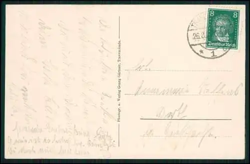 2x AK Ostseebad Travemünde Strandpavillon und städtischer Kursaal 1928 gelaufen