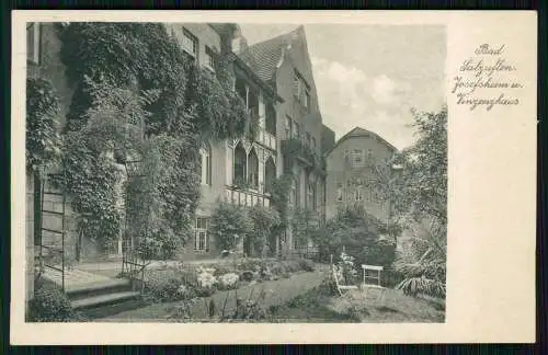 2x AK Bad Salzuflen b. Detmold Vinzenzhaus Kinderheim Josefsheim 1936 Wenkenstr.