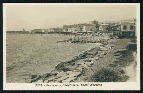 7x Foto und AK Sanremo San Remo an der Riviera di Ponente in Ligurien 1925-40
