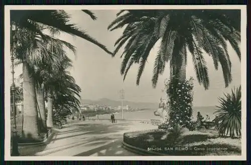 7x Foto und AK Sanremo San Remo an der Riviera di Ponente in Ligurien 1925-40