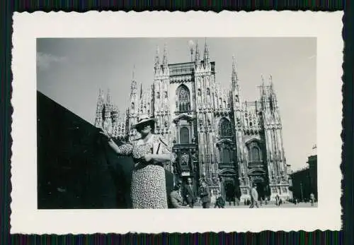 7x Foto und AK Milano Mailand Lombardia Italien diverse Ansichten 1925-40