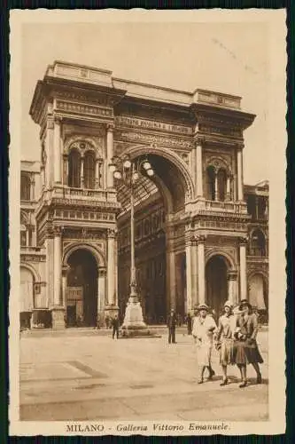 7x Foto und AK Milano Mailand Lombardia Italien diverse Ansichten 1925-40
