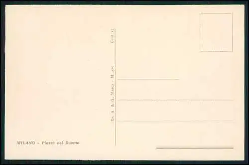 7x Foto und AK Milano Mailand Lombardia Italien diverse Ansichten 1925-40