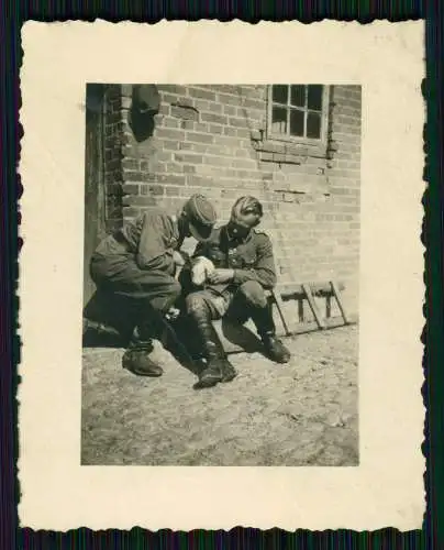 18x Foto Soldat der Wehrmacht aus dem Ruhrgebiet Heimaturlaub für Hochzeit 1942