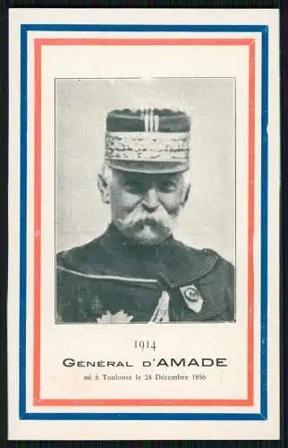 AK Portrait General Albert d'Amade französischer Heeresoffizier Général Division