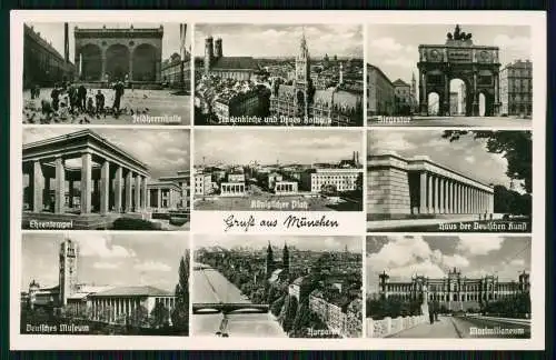 3x AK München Theatinerkirche 1941 Stempel der Rundfunk bringt Unterhaltung...