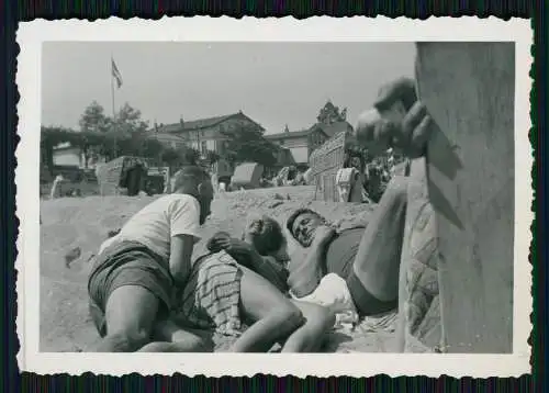 12x Foto Sommerfrische Urlaub Strand Ostsee Timmendorfer Strand Niendorf 1936