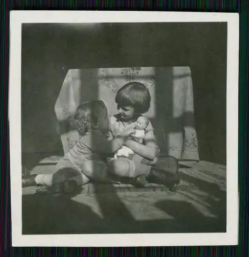 10x Foto lustiger Kinderwagen und Kinder verkleidet Karneval Fasching um 1930