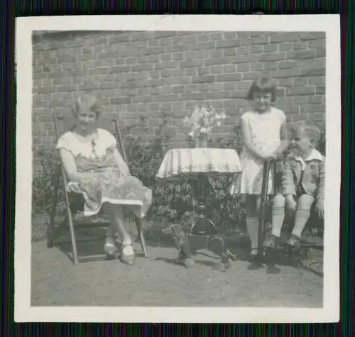 10x Foto lustiger Kinderwagen und Kinder verkleidet Karneval Fasching um 1930