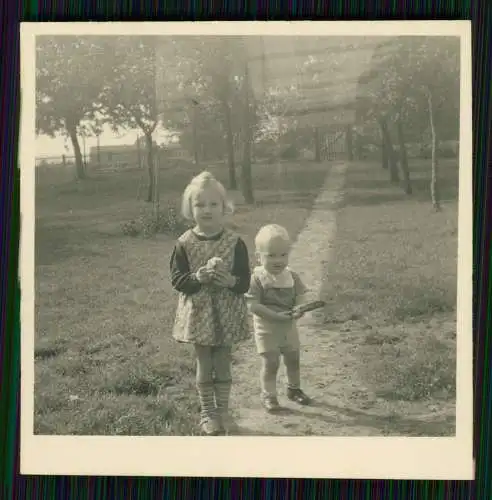 14x alte Fotos Kinder Weihnachten Jungs Mädchen und vieles mehr um 1935