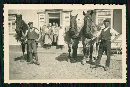 8x Foto unser Bauernhof 1936 Arbeit auf dem Felde mit Pferde uvm.