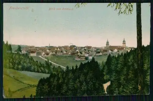 AK Freudenstadt im Nordschwarzwald Blick vom Schöneck 1911