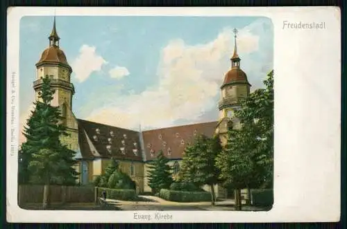 AK Freudenstadt im Schwarzwald, evangelische Stadtkirche 1908