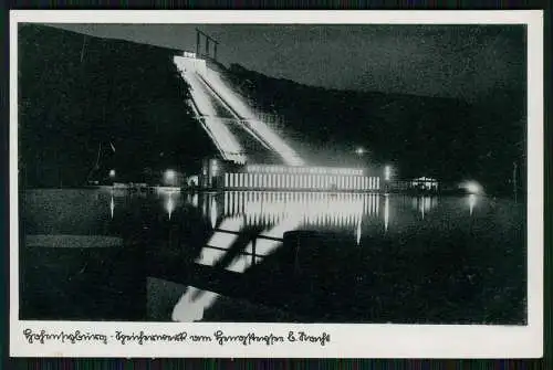 AK Syburg Dortmund Hohensyburg RWE Pumpspeicherkraftwerk Koepchen Herdecke 1940